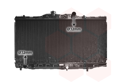 Radiateur refroidissement moteur VAN WEZEL 53002061