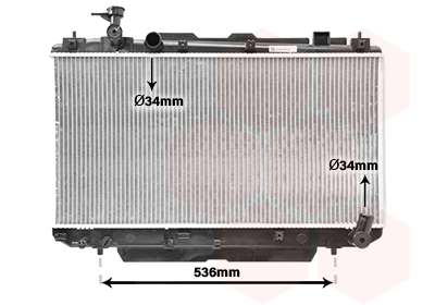 Radiateur refroidissement moteur VAN WEZEL 53002305