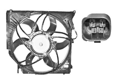 Ventilateur de refroidissement du moteur VAN WEZEL 0680746
