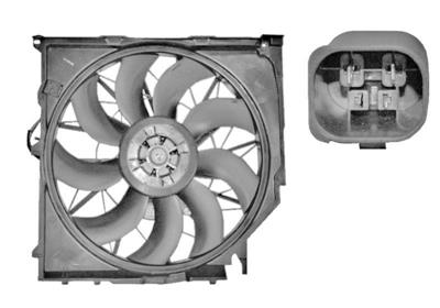 Ventilateur de refroidissement du moteur VAN WEZEL 0680747