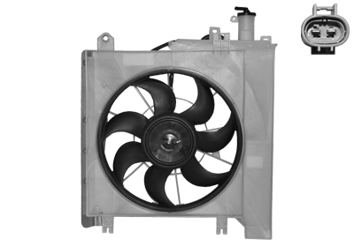 Ventilateur de refroidissement du moteur VAN WEZEL 0910746