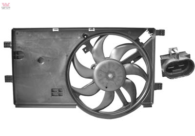 Ventilateur de refroidissement du moteur VAN WEZEL 1748747