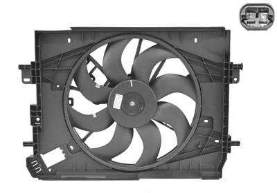 Ventilateur de refroidissement du moteur VAN WEZEL 4373746