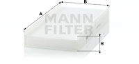 Filtre d'habitacle MANN-FILTER CU 3240