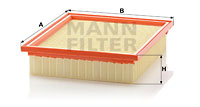 Filtre à air MANN-FILTER C 27 154/1