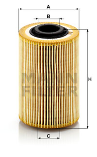 Filtre à huile MANN-FILTER HU 924/2 x
