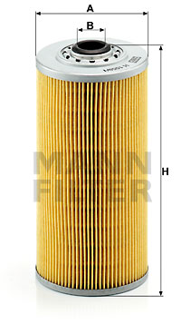 Filtre à huile MANN-FILTER H 1059/1 x