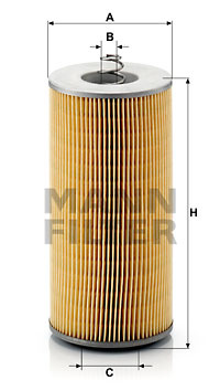 Filtre à huile MANN-FILTER H 12 110/2 x