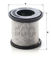 Filtre de ventilation du carter moteur MANN-FILTER LC 7002