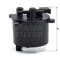 Filtre à carburant MANN-FILTER WK 12 004