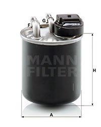 Filtre à carburant MANN-FILTER WK 820/20