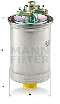Filtre à carburant MANN-FILTER WK 823