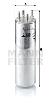 Filtre à carburant MANN-FILTER WK 857/1