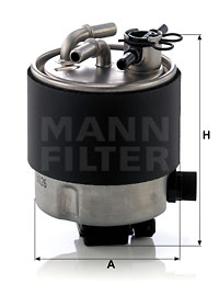 Filtre à carburant MANN-FILTER WK 9026