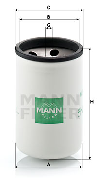 Filtre à huile MANN-FILTER W 925