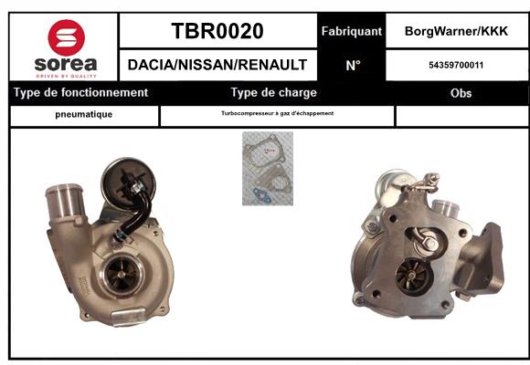 Turbo SEEAC TBR0020