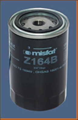 Filtre à huile MISFAT Z164B