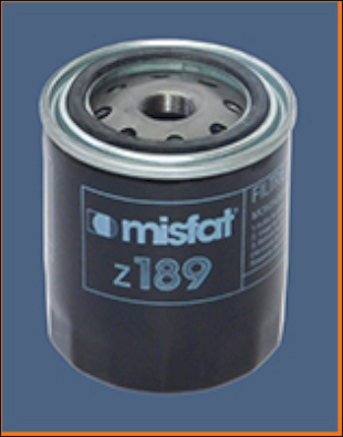 Filtre à huile MISFAT Z189