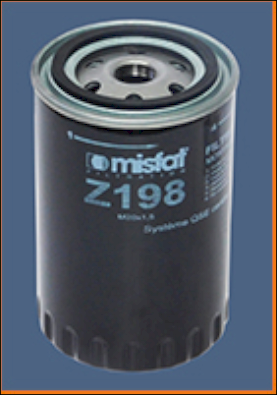 Filtre à huile MISFAT Z198