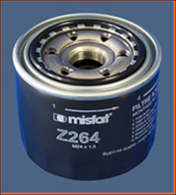 Filtre à huile MISFAT Z264
