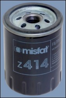 Filtre à huile MISFAT Z414 > Z449