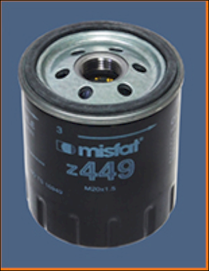 Filtre à huile MISFAT Z449