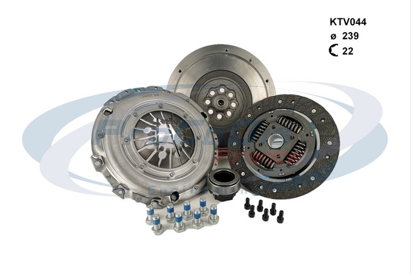 kit embrayage volant moteur & embrayage Valeo KIT4P™