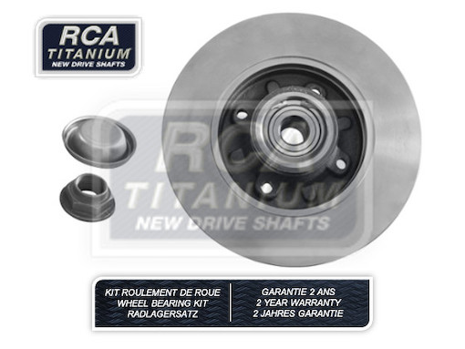 Disque de frein RCA FRANCE RCABK02 (Vendu à l'unité)