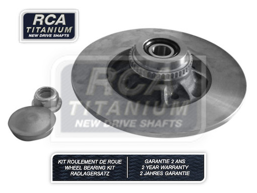 Disque de frein RCA FRANCE RCABK08 (Vendu à l'unité)