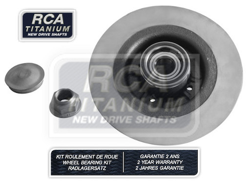 Disque de frein RCA FRANCE RCABK10 (Vendu à l'unité)