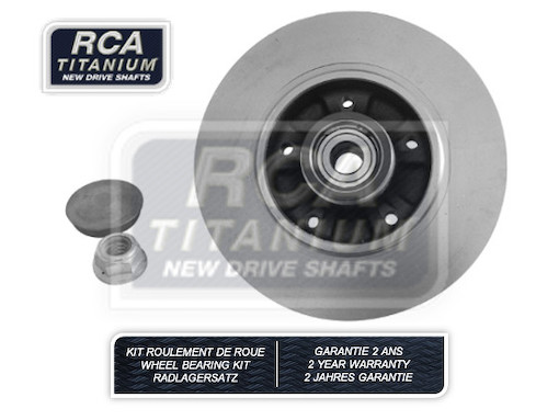 Disque de frein RCA FRANCE RCABK14 (Vendu à l'unité)