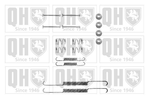Kit d'accessoires de mâchoire de frein QUINTON HAZELL BFK203