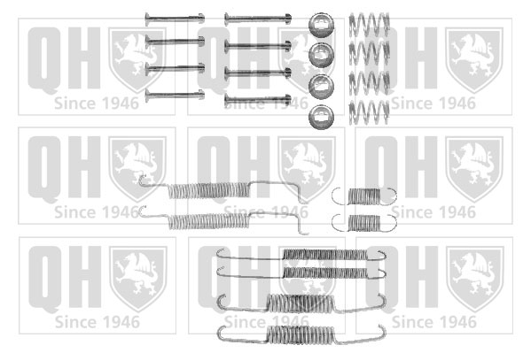 Kit d'accessoires de mâchoire de frein QUINTON HAZELL BFK225