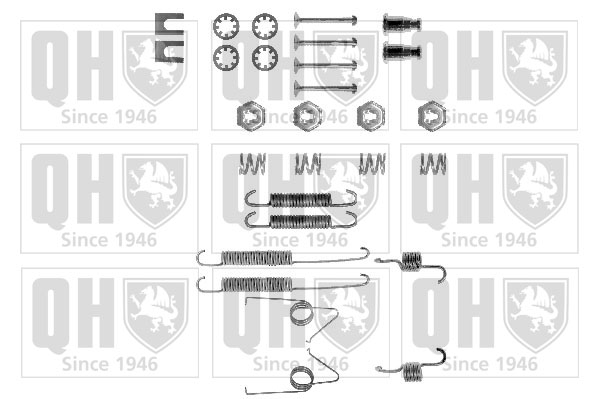Kit d'accessoires de mâchoire de frein QUINTON HAZELL BFK245