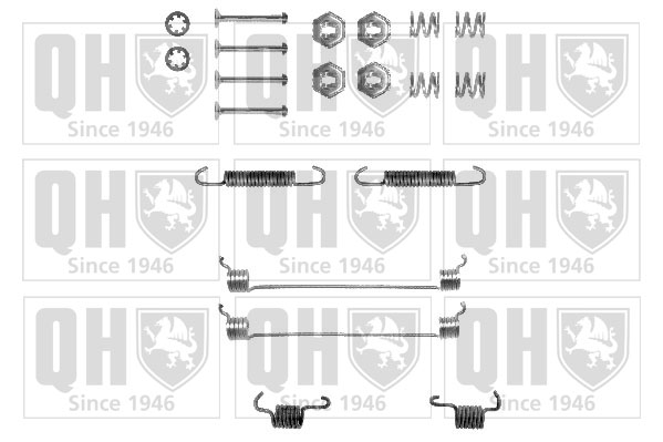 Kit d'accessoires de mâchoire de frein QUINTON HAZELL BFK262