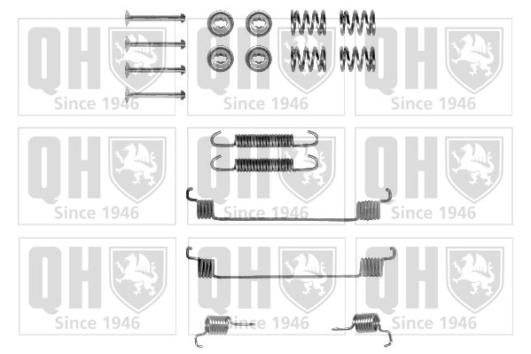 Kit d'accessoires de mâchoire de frein QUINTON HAZELL BFK271