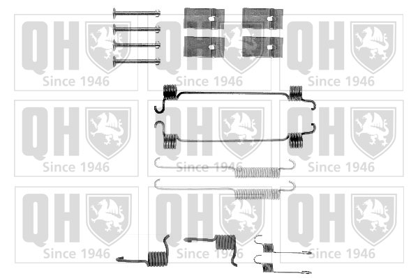 Kit d'accessoires de mâchoire de frein QUINTON HAZELL BFK274