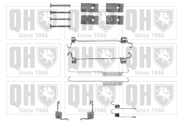 Kit d'accessoires de mâchoire de frein QUINTON HAZELL BFK275