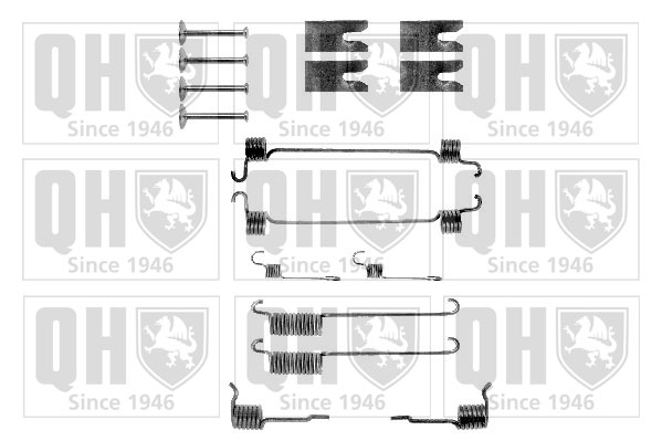 Kit d'accessoires de mâchoire de frein QUINTON HAZELL BFK293