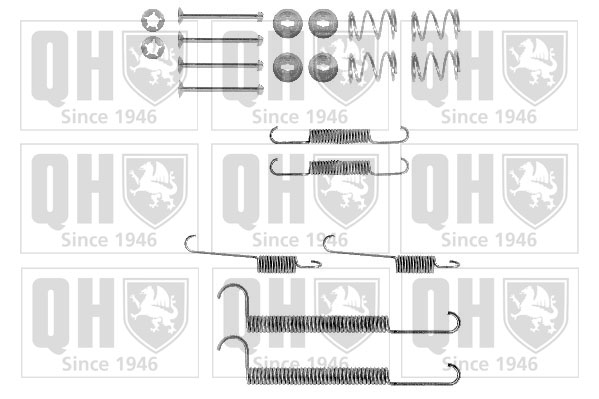 Kit d'accessoires de mâchoire de frein QUINTON HAZELL BFK299