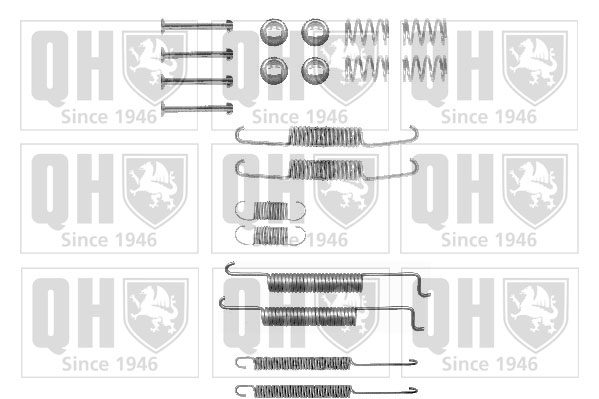 Kit d'accessoires de mâchoire de frein QUINTON HAZELL BFK305