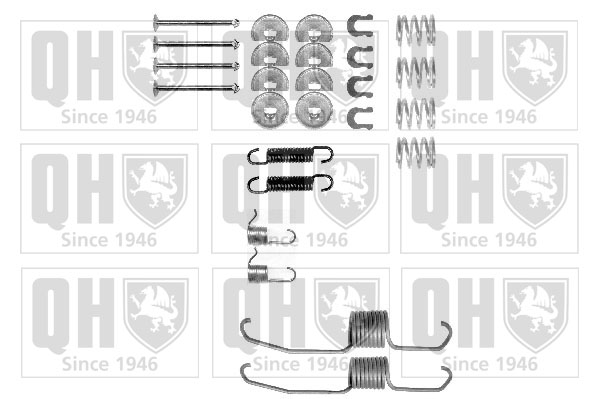 Kit d'accessoires de mâchoire de frein QUINTON HAZELL BFK310