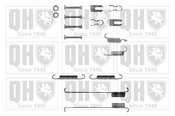 Kit d'accessoires de mâchoire de frein QUINTON HAZELL BFK320