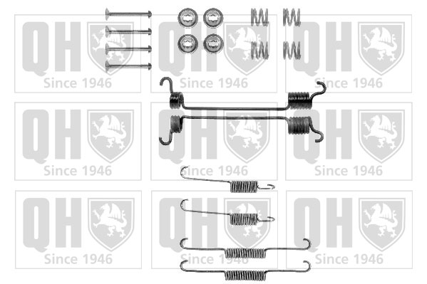 Kit d'accessoires de mâchoire de frein QUINTON HAZELL BFK321