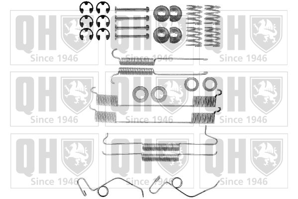 Kit d'accessoires de mâchoire de frein QUINTON HAZELL BFK341