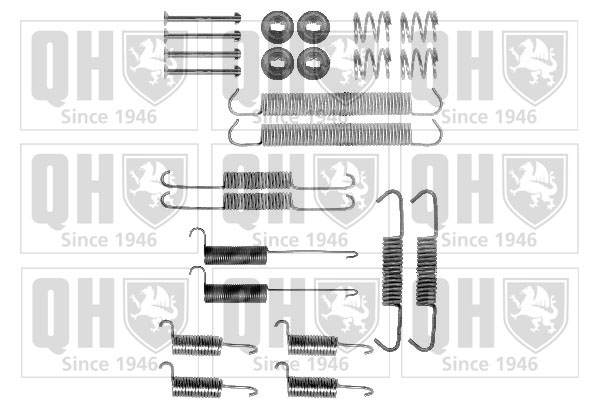Kit d'accessoires de mâchoire de frein QUINTON HAZELL BFK358