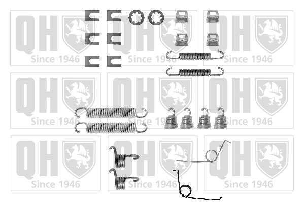 Kit d'accessoires de mâchoire de frein QUINTON HAZELL BFK366