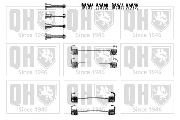 Kit d'accessoires de mâchoires de frein de stationnement QUINTON HAZELL BFK367