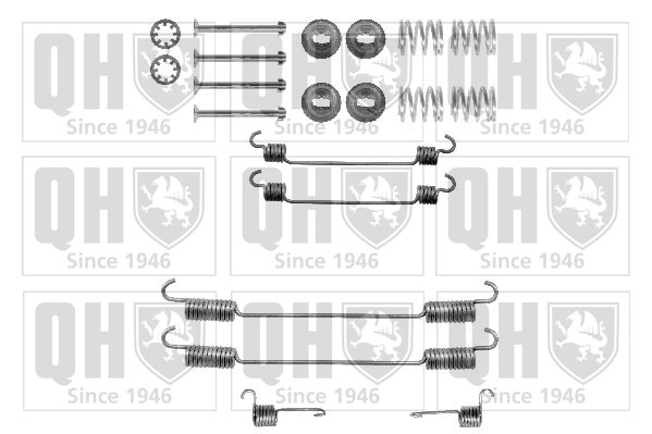 Kit d'accessoires de mâchoire de frein QUINTON HAZELL BFK390