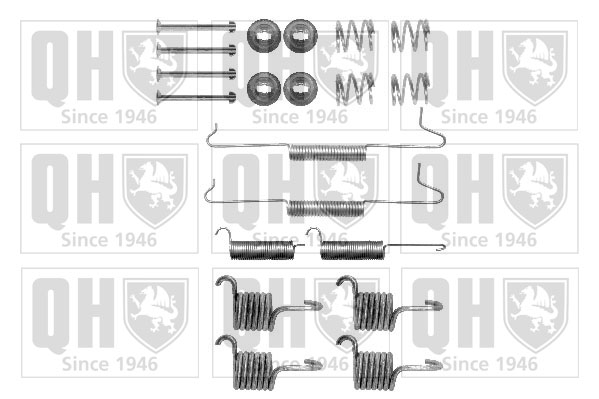 Kit d'accessoires de mâchoire de frein QUINTON HAZELL BFK419